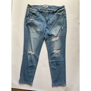 Kancan Disstressed Plus size Jeans Size 20‎